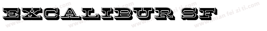 Excalibur SF字体转换